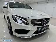 Mercedes Benz C180 Amgline BodyKit R18 LED 2015 White